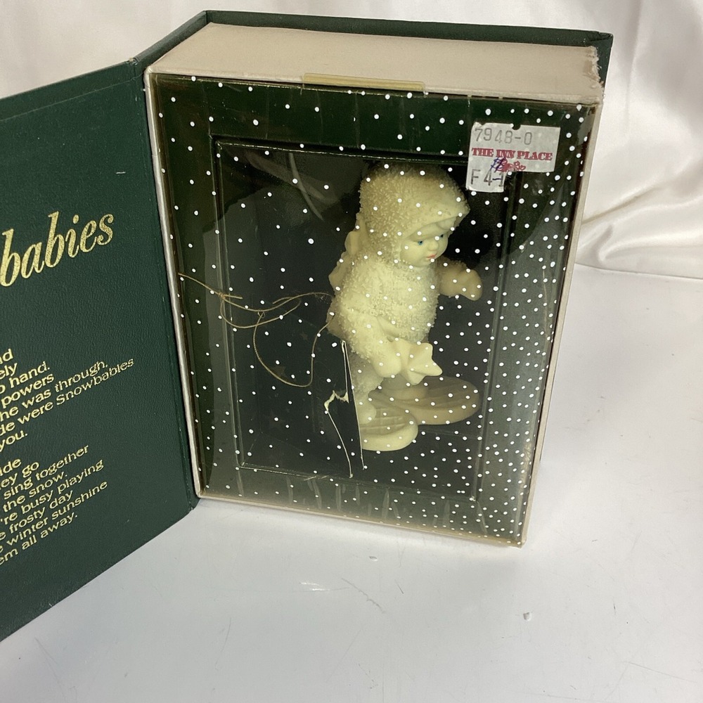 Vintage Department 56 Snowbabies A Special Delivery #7948-0 Year 1993
